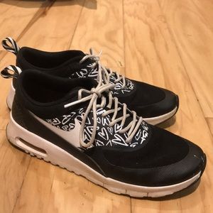 Nike Air Max Thea with Heart Doodles